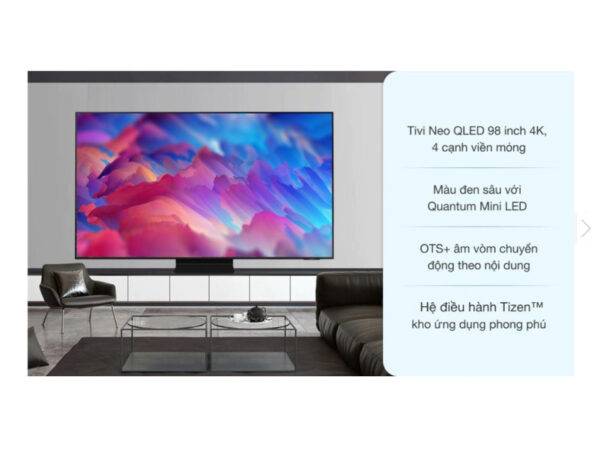 Smart Tivi Neo QLED 4K 98 inch Samsung QA98QN90DA
