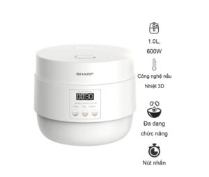 Nồi Cơm Điện Tử Sharp KS-COM100DV-WH