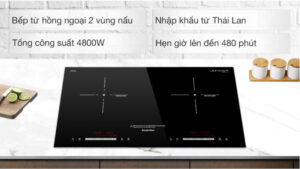 Bếp từ hồng ngoại lắp âm Junger SIS-68