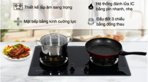 Bếp ga âm Sakura SG-2668GB