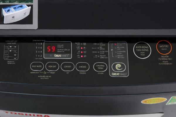 Máy giặt Toshiba 10 kg AW-M1100JV(MK) - Ảnh 4