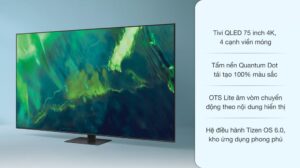Smart Tivi QLED 4K 75 inch Samsung QA75Q70DA