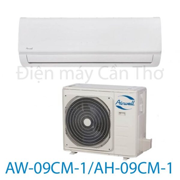 Máy lạnh AIRWELL AW-09CM-1/AH-09CM-1 Deluxe Non Inverter 3 star (tiêu chuẩn mới)