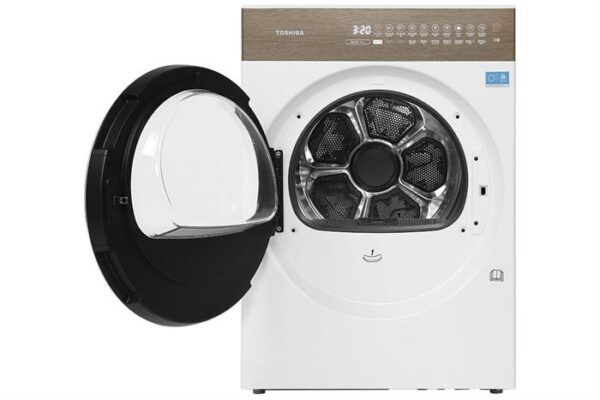 Máy sấy quần áo bơm nhiệt Toshiba Inverter 8 kg TD-T37BS90HWV(WT) - Ảnh 2