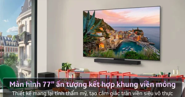 Smart Tivi LG Evo Oled 4K 77 inch 2025 77C5PSA