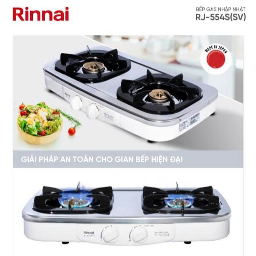 BẾP GAS RINNAI RJ-554S(SV) - Ảnh 3