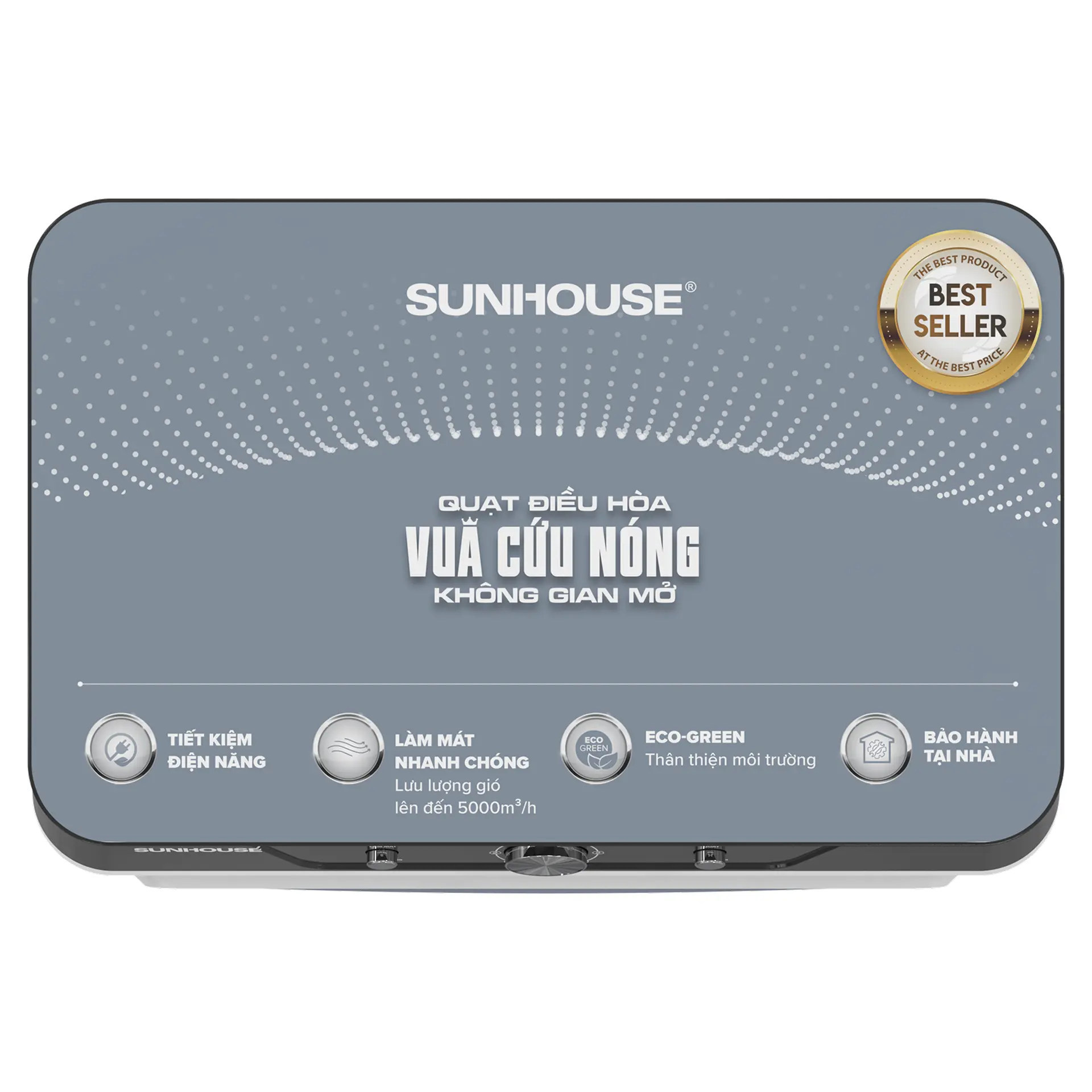 Quạt điều hòa Sunhouse SHD7789 190W - Ảnh 4