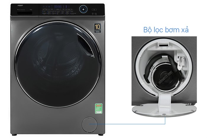 Máy giặt Aqua Inverter 15 kg AQD-A1500H PS - Ảnh 5