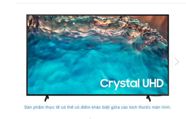 Smart Tivi Samsung 4K Crystal UHD 43 inch UA43BU8000