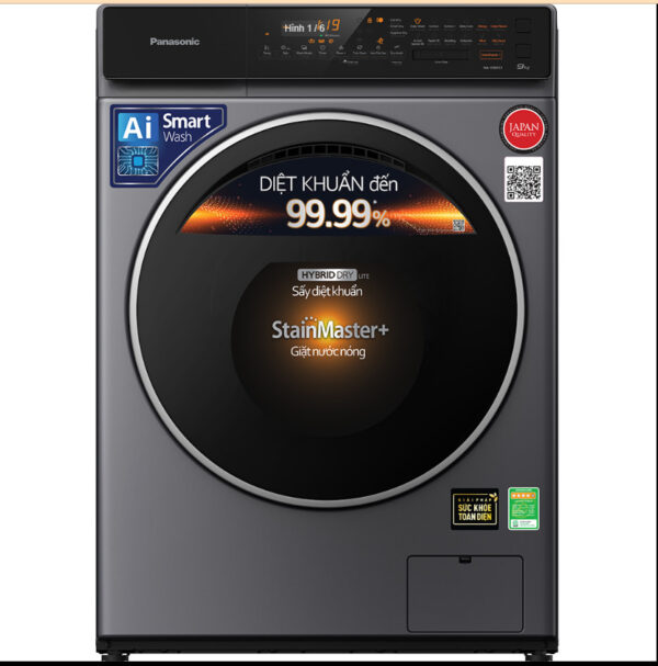 Máy giặt sấy Panasonic NA-V90FC1LVT 9/2kg