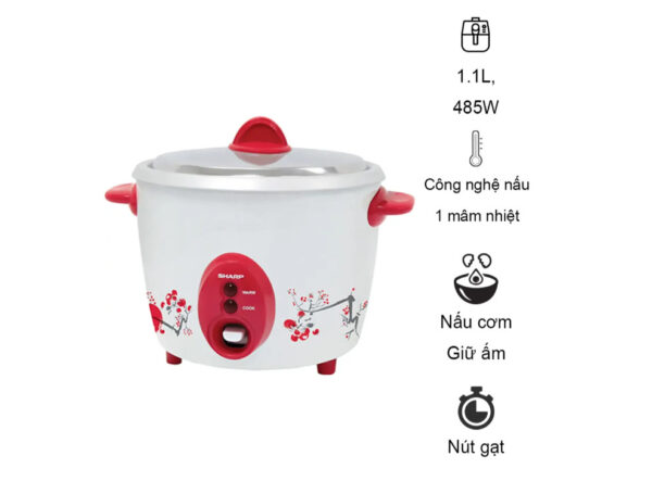 Nồi Cơm Điện Sharp KSH-D11V 1.1 lít