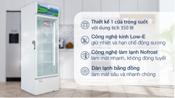 Tủ mát Sanaky 350 lít VH-3589K