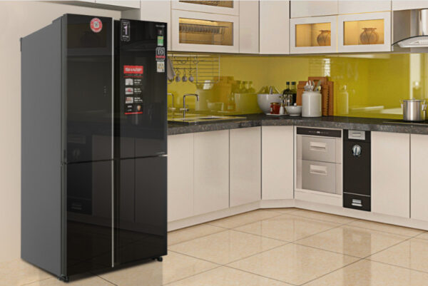 Tủ lạnh Sharp Inverter 572 lít Multi Door SJ-FXP640VG-BK