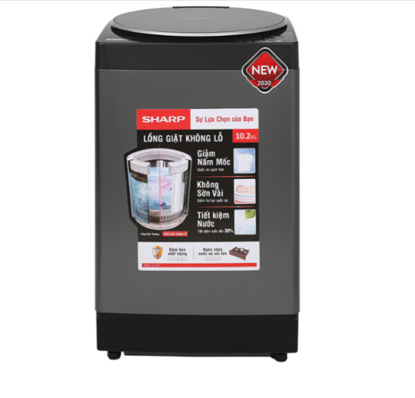 Máy giặt Sharp 10.2 kg ES-W102PV-H