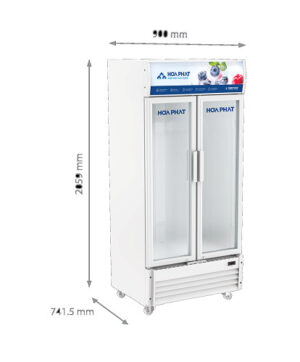 TỦ MÁT INVERTER 723 LÍT HOÀ PHÁT HSR-D8723