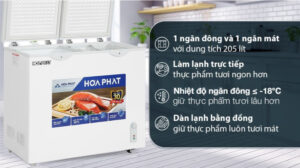 Tủ đông Hòa Phát 205 Lít HPF BD6205