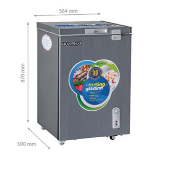 TỦ ĐÔNG 107 LÍT HÒA PHÁT HPF-AD6107G