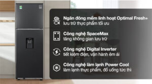 Tủ lạnh Samsung Inverter 345 lít RT35CG5544B1SV