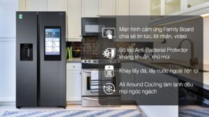 Tủ lạnh Samsung Inverter 616 lít RS64T5F01B4/SV