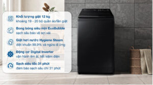 Máy giặt Samsung Inverter 12 kg WA12CG5886BVSV