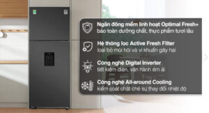 Tủ lạnh Samsung Inverter 406 lít RT42CG6584B1SV