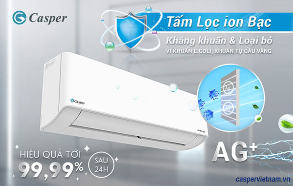 ĐIỀU HÒA CASPER 24000BTU 1 CHIỀU INVERTER HC-24IA32
