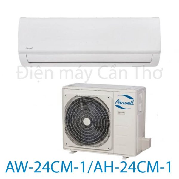 Máy lạnh AIRWELL AW-24CM-1/AH-24CM-1 Deluxe Non Inverter 3 star (tiêu chuẩn mới)