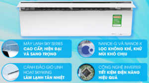 Máy lạnh Panasonic Inverter 2 HP CU/CS-VU18UKH-8
