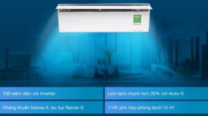 Máy lạnh Panasonic Inverter 1 HP CU/CS-VU9UKH-8