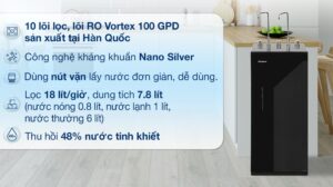 Máy lọc nước RO nóng nguội lạnh Kangaroo KG10A17 10 lõi