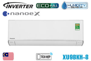 Điều hòa Panasonic 9000BTU 1 chiều inverter cao cấp XU9BKH-8 1.0HP