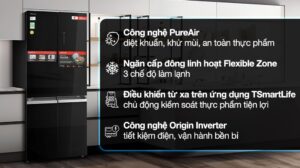 Tủ lạnh Toshiba Inverter 515 lít Multi Door GR-RF677WI-PGV(22)-XK