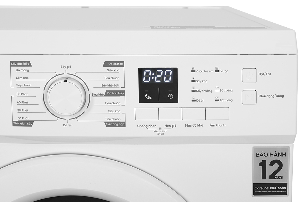Máy sấy thông hơi Casper 7.2 kg TD-72VWD - Ảnh 4