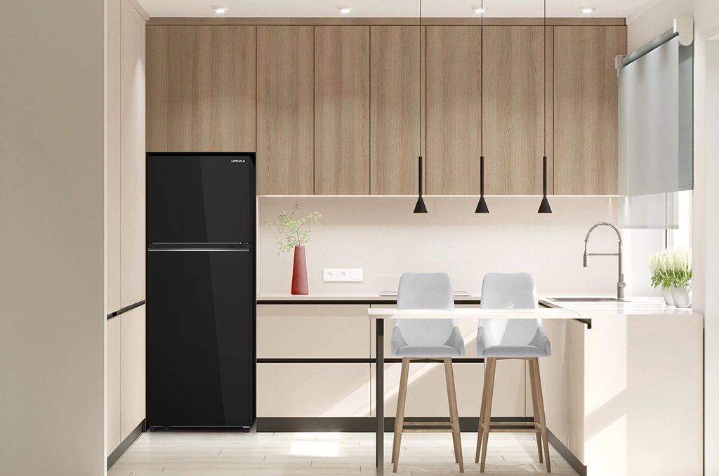 Tủ lạnh Hitachi Inverter Grand Carbon 374 lít HRTN6408SGBKVN - Ảnh 4