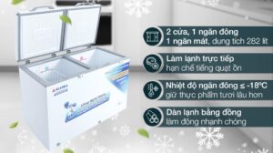 Tủ đông Alaska 282 lít BCD 4568C