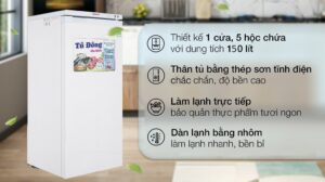 Tủ đông Sanaky 150 lít TD.VH180VD