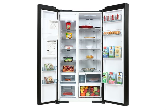 Tủ lạnh Hitachi Inverter 573 lít Side By Side R-SX800GPGV0 GBK - Ảnh 2