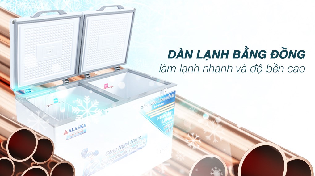 Tủ đông Alaska 282 lít BCD 4568C - Ảnh 3