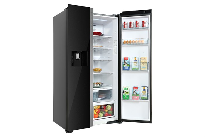 Tủ lạnh Hitachi Inverter 573 lít Side By Side R-SX800GPGV0 GBK - Ảnh 3