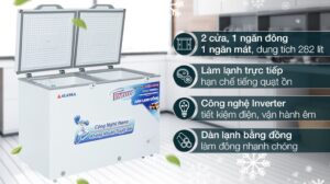 Tủ đông Alaska Inverter 282 lít BCD 4568CI