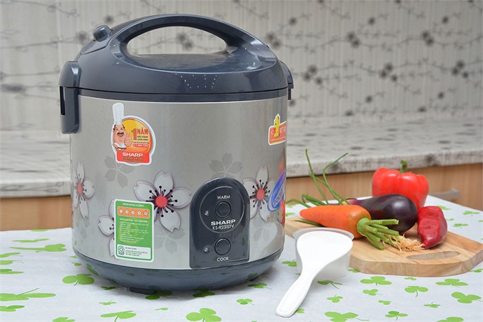 Nồi cơm nắp gài Sharp 2.2 lít KS-R231STV