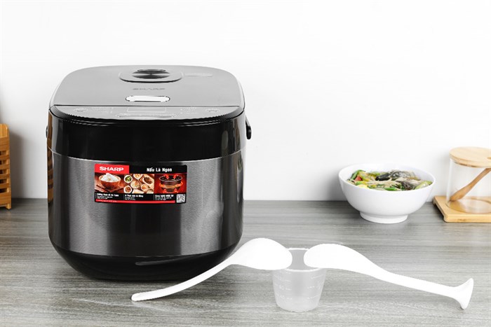 Nồi cơm điện tử Sharp 1.8 lít KS-COM194EV-BK - Ảnh 2