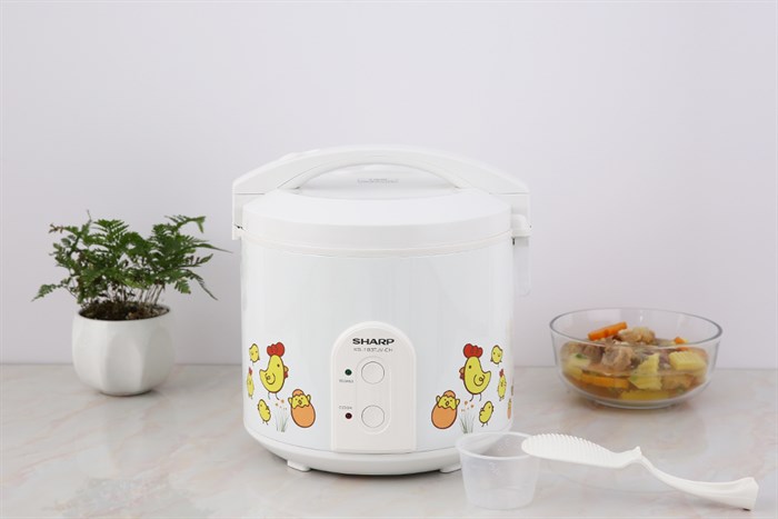 Nồi cơm nắp gài Sharp 1.8 lít KS-183TJV-CH