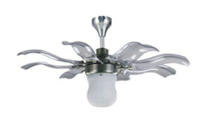 Quạt trần trang trí Alpha Vannus Crystal