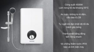 Máy nước nóng trực tiếp Stiebel Eltron 4500W XGL 45 EC