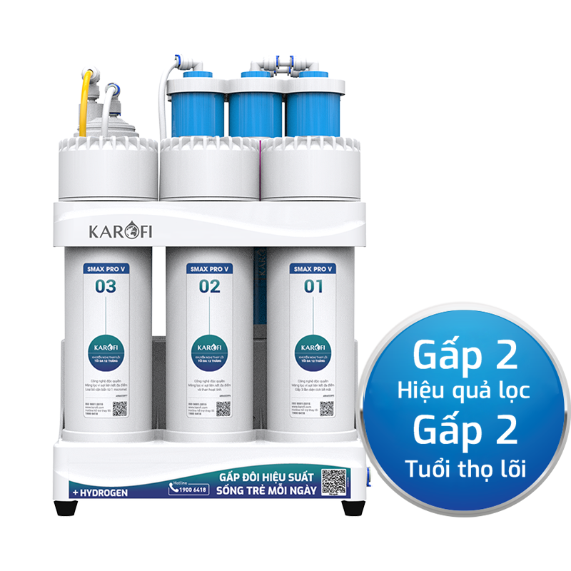 Máy lọc nước để gầm Karofi KAQ-U05 Pro