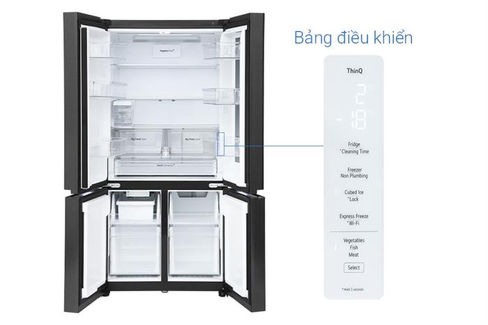 Tủ lạnh LG Inverter 576 lít Multi Door InstaView LFD58BLMAI - Ảnh 4