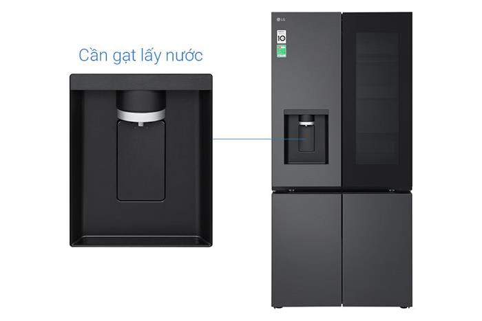 Tủ lạnh LG Inverter 576 lít Multi Door InstaView LFD58BLMAI - Ảnh 5