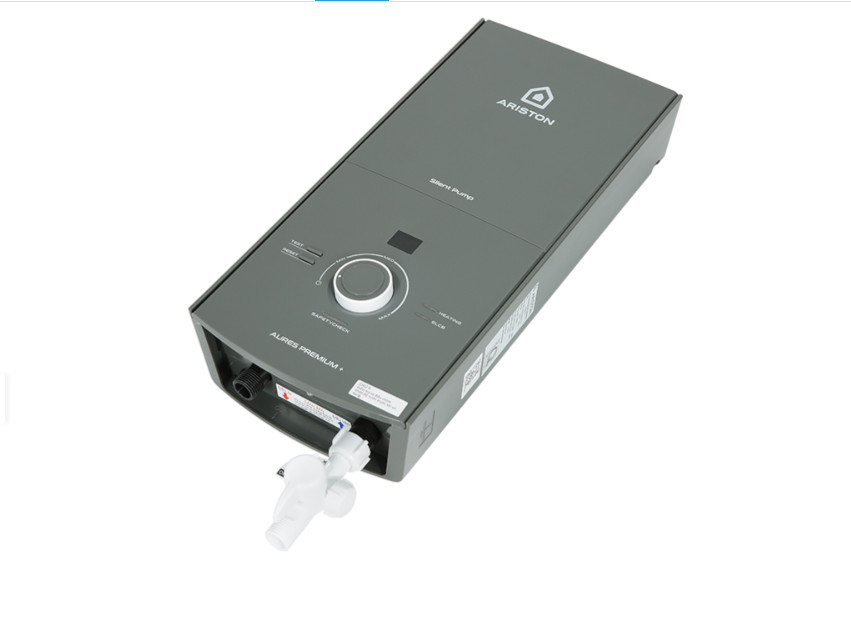 Máy nước nóng trực tiếp Ariston 4500W AURES PREMIUM+ 4.5P (có bơm) - Ảnh 2