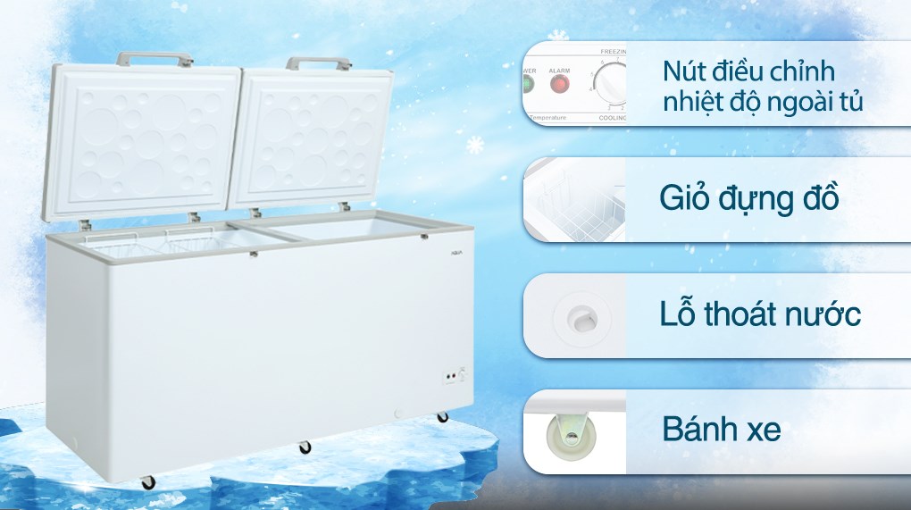 Tủ đông Aqua Inverter 508 lít AQF-C6901E - Ảnh 4